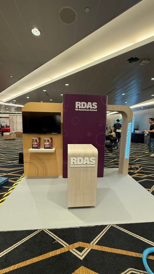 Honeykids Asia exhibition booth module