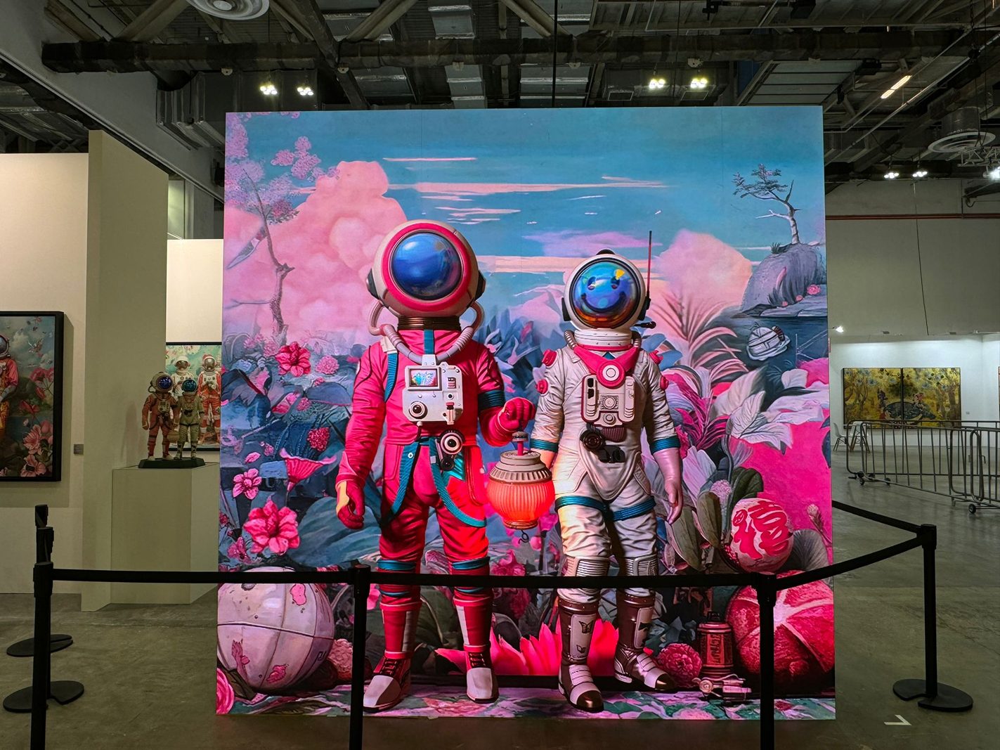 Large-format graphics at Art SG