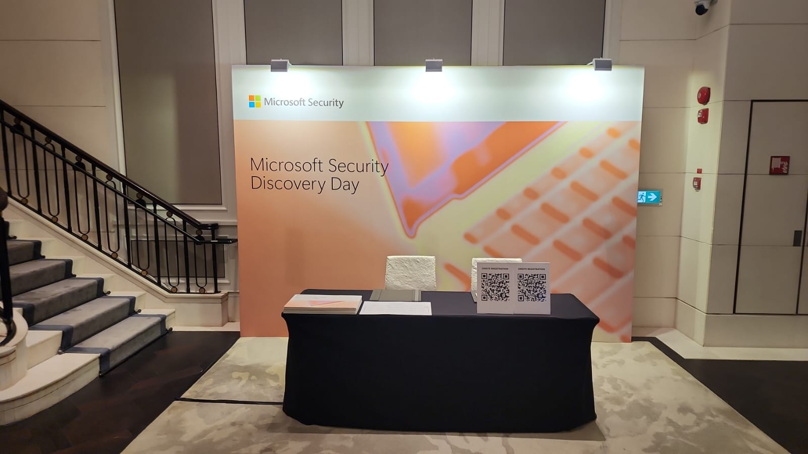 Microsoft Security corporate event at St Regis Caroline Mansion